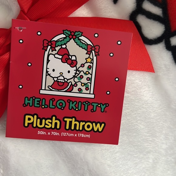✨Last One ✨NWT Hello Kitty Christmas Throw Blanket 50x70 - Picture 4 of 7